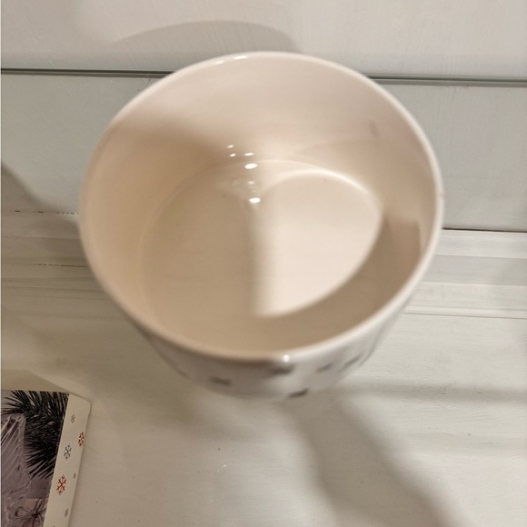 Coquette Telefloral Round Package Ceramic Jar Lavender bow - Picture 6 of 9